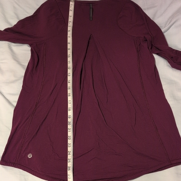 Lululemon Women's Long Sleeve Top - Purple - Picture 4 of 5